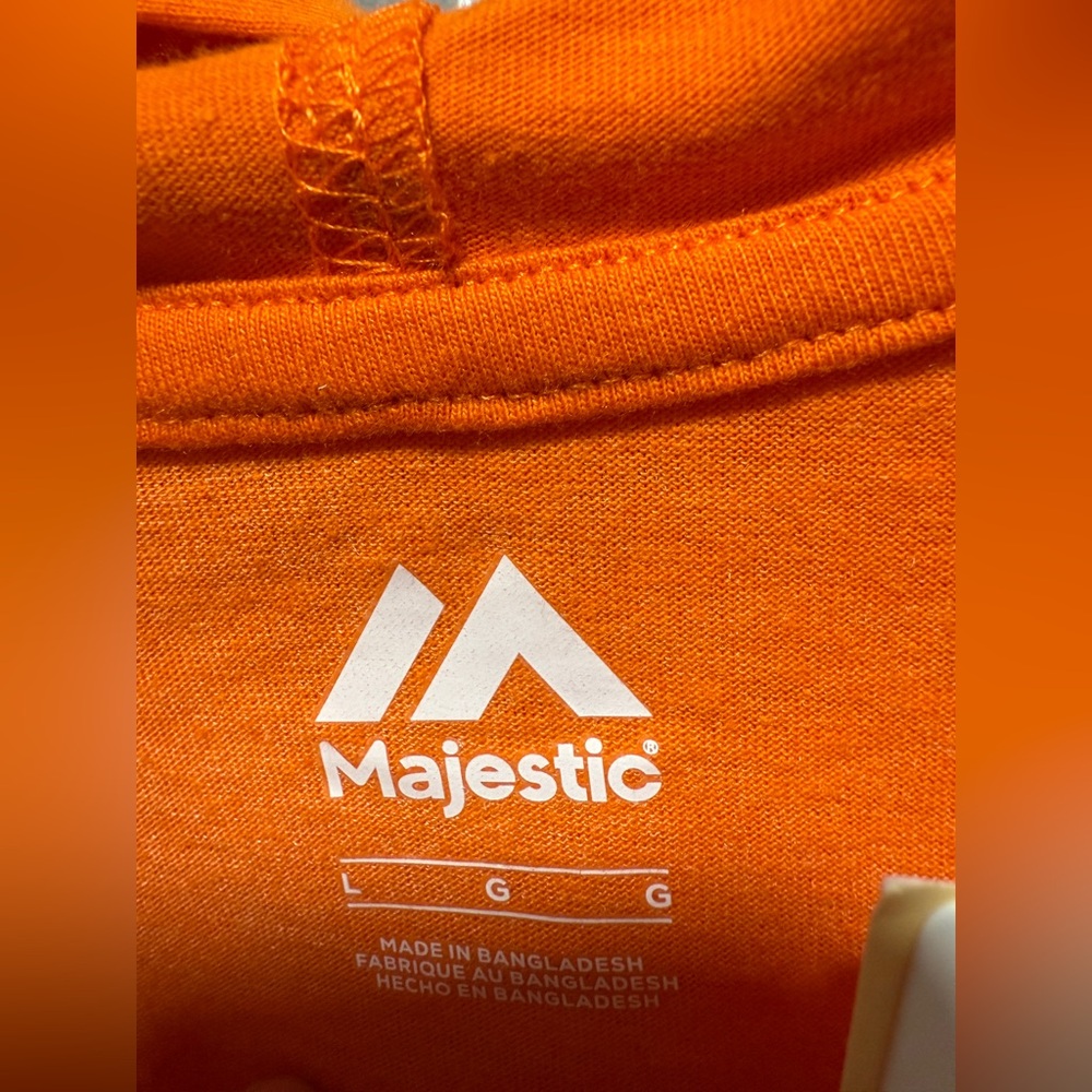 NWT MLB Houston Astros Men’s Lightweight Hoodie - Picture 4 of 7